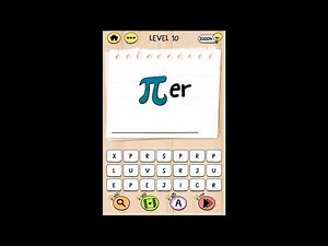 Brain Test Tricky Words LEVEL 1-10 Answers