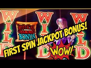 OMG! FIRST SPIN JACKPOT HANDPAY BONUS!
