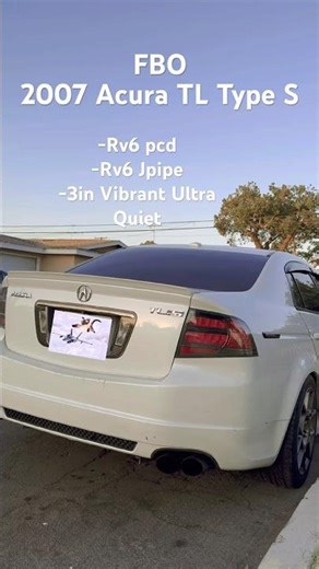 Cold Start of the 2007 Acura TL type-S #acura #acuratl