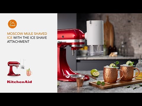 Moscow Mule shaved ice with the ice shave attachment | Recipe | KitchenAid