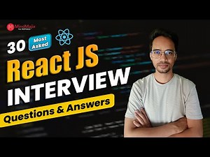 Top 30 React JS Interview Questions 2025 | React Interview Questions and Answers | MindMajix