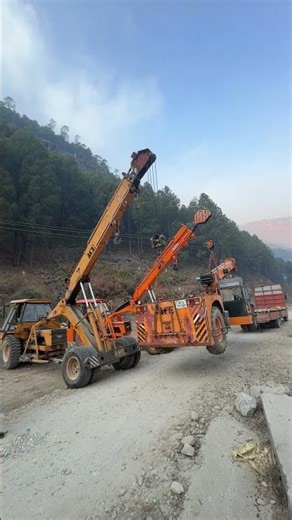 Hydra Crane Recovery Operation | Heavy Machinery Loading