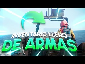 #6 QUIERE ESCAPAR con UN INVENTARIO LLENO de ARMAS | GAMEPLAY RUST ESPAÑOL 2021