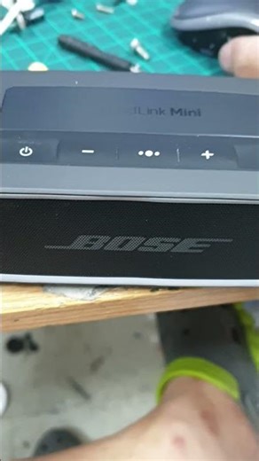 보스 사운드링크 미니2 빨간불 노 다이스 밧데리 리필 메인보드 강제 초기화 후 조립 테스트