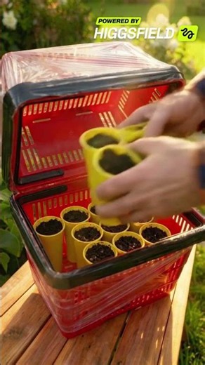 Genius DIY Greenhouse Hack Anyone Can Make 🌱✨ #gardentips #diy