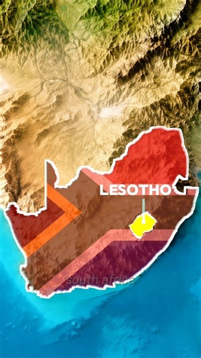 This Entire Country Is Inside South Africa 🇱🇸🇿🇦