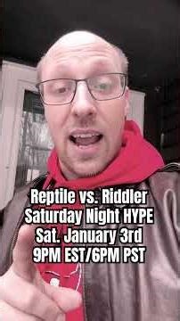 Reptile vs. Riddler - HYPE Storyline Update #ciw #reptile #riddler #wrestling