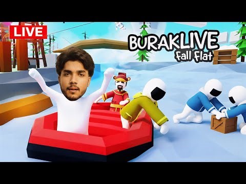 Human Fall Flat 🚀 With NXT Guild Members 🎀 Burak is Live - free fire live #nxt
