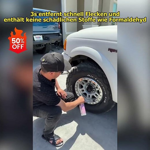 Frei von Formaldehyd und Benzol, geeignet für alle Felgenmaterialien.