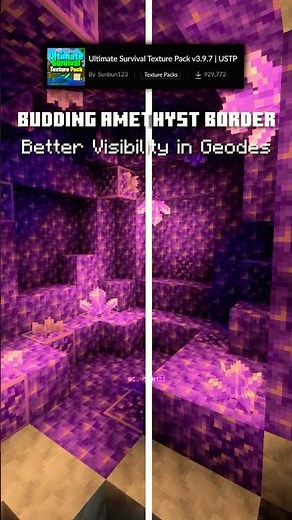 The ONLY Survival Texture Pack you NEED | Bedrock | 55+ Features | Pt.8 #shorts