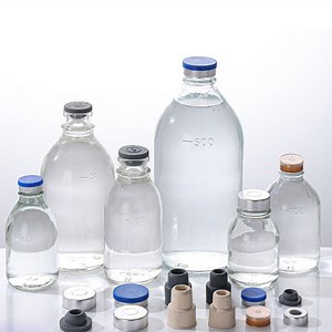 [Hot Item] 50ml/100ml/250ml/500ml Clear Glass Round Media Storage Drip Infusion Bottles