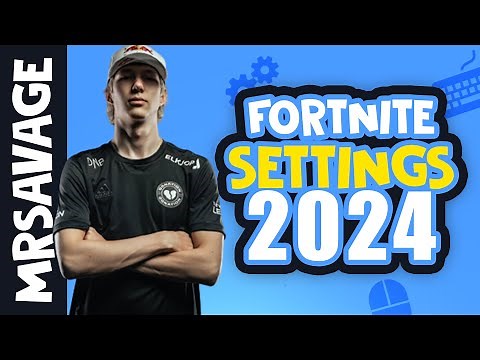 MrSavage - FORTNITE SETTINGS 2024 | SENSITIVITY, KEYBINDS, VIDEO SETTINGS & EQUIPMENT