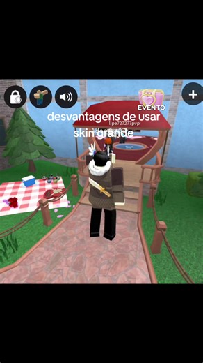 Desvantagens de Usar Skin Grande em Roblox