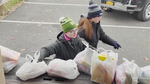 Community loads up the Mayflower for families in need