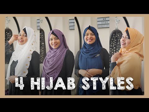 Most Requested Hijab Styles! | 4 Easy but Unique Hijab Tutorial | FAIZA