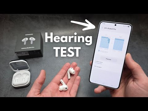 How to do Hearing TEST with Samsung Galaxy Buds 4 Pro / Buds 4