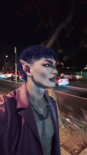 Hb Birthday suit ?😈😏. #goth #gothic #raven #teentitans #halloween #fun #cosplay #hallowenmakeup #spooky #tv #cartoon #movie #sfx #wow #cool | Steffisghoul