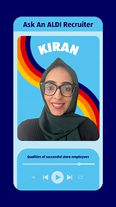 What makes someone stand out in a store role? Recruiter Kiran shares the top traits she looks for—and how to bring your best to the teams here at #ALDI. Apply what you’ve learned—literally.😉 Browse open roles at the link in our bio. | ALDI USA Careers
