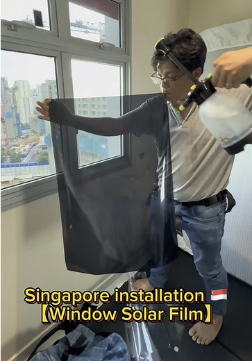 Window Solar Film Installation in Singapore Homes