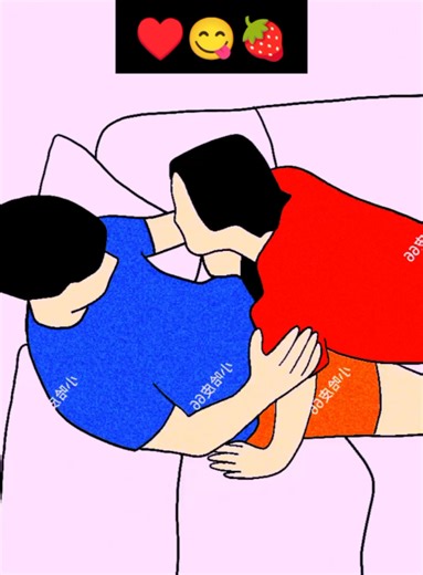 Animated Love Story: A Romantic Couple's Journey