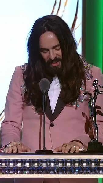 Alessandro Michele Receives International Award for Gucci