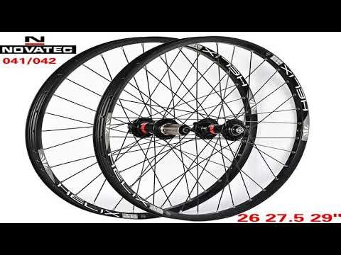 A must-have product! Novatec Bicycle Wheel Set 26/27.5/29 Inch With D042SB Hubs QR SunRingle Rim 3