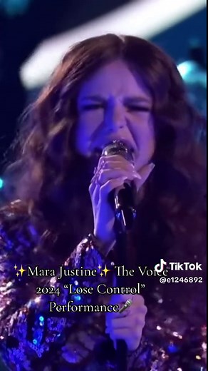 Every performance she did was perfect👏🏼 #fyp #foryou #foryoupage #singing #thevoice #2024 #marajustine
