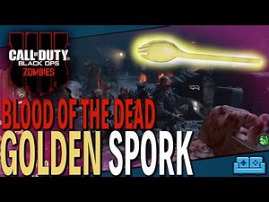 Black Ops 4 Zombies: Blood Of The Dead - How To Get The Gold Spork | 1-Hit Kill Melee Weapon - Gameranx