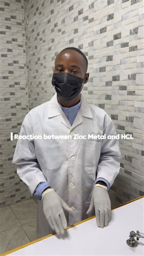 Sciencelab Limited | Demonstration on the reaction between zinc and hydrochloric acid. The reaction releases hydrogen gas and forming zinc chloride: Here’s a... | Instagram