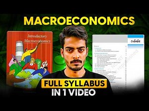 Complete MACROECONOMICS in ONE video (with Graphs & Numericals) | Class 12 Economics Board Exam 2026