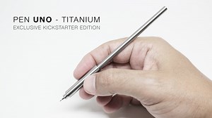 Super elegant titanium pen for architects and designers. Order on Kickstarter until 9/26/17 https://www.kickstarter.com/projects/2072772343/pen-uno-titanium-the-most-minimal-pen?ref=4mly3n | eVolo Magazine