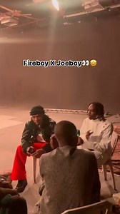 🤩 Joeboy & Fireboy on set for their very first record together. 👀 — Who’s looking forward to this one?? | ALBUM TALKS