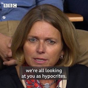 ‘Parliament has caused the chaos, not the Brexit voters’, says this audience member. #bbcqt | BBC Question Time