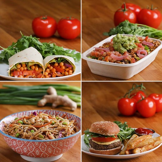 16M views · 41K reactions | On a budget?  You can still eat vegan  FULL RECIPES: https://tasty.co/compilation/how-to-eat-vegan-on-a-budget | Tasty Vegetarian | Facebook