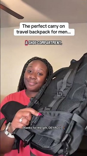 Love this carry on travel backpack for men