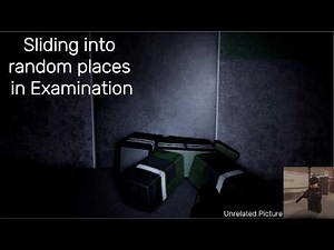 Using The Special Sliding Technique To Go Through Walls [][][] Roblox Examination