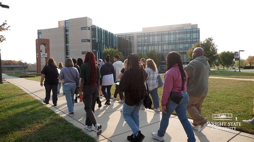 Explore Wright State Day on October 18th gave prospective students the chance to see what life is like as a Raider. 🤘 Learn more: https://webapp2.wright.edu/web1/newsroom/2025/10/24/explore-wright-state-day-welcomes-hundreds-of-future-raiders/ | Wright State University