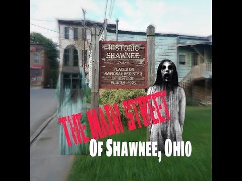 The Main Street of Shawnee, Ohio