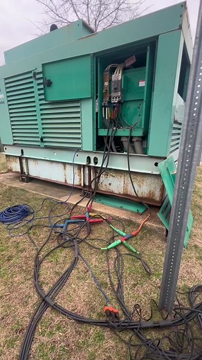 Cummins NTA855 Load Bank Testing and Under Voltage Dial Steel Injector