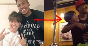 Fans Love This Reunion Between BTS's Jimin and Tony Jones