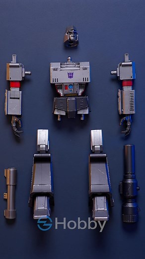 Transformers Toys Megatron Model Kit Speed Build #zhobby #transformers #megatron #satisfying #amazing #toys #fyp #foryou