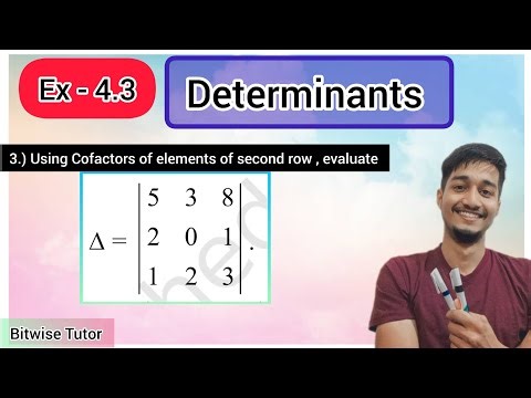 Class 12 Ex 4.3 Q3 Maths | Ex 4.3 class 12 maths q3 | Question 3 exercise 4.3 Class 12