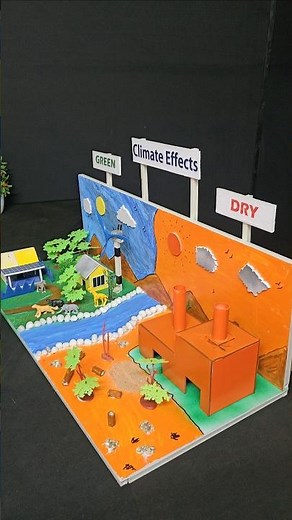 Climate change | Save earth | science exhibition Project