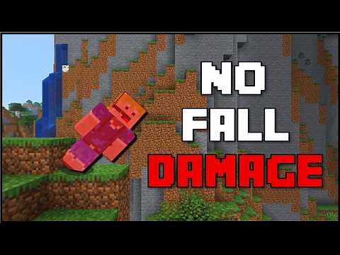 Minecraft - How To Remove Fall Damage (Bedrock/Java)
