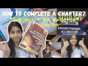 “How to Complete a Chapter PERFECTLY Class 10TH"📚🎧