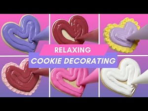 1 Hour Relaxing Cookie Decorating Compilation ~ The BEST Stress-Reliever!