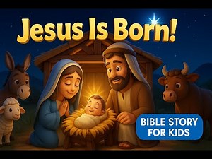 The Birth of Jesus | Bible Story for Kids | Christmas Nativity Animation | Zion Kids TV
