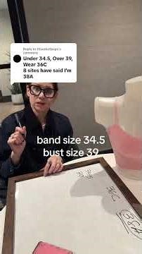 how confusing! we recommend using the ribcage method (the global standard) to measure your bra size