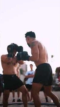 Boxing at the Beach with Dade Street Boxing.