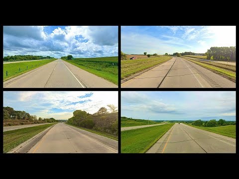 US-63 South, I-90 East & US-52 North thru & into Rochester, MN Time Lapse Drive (2019)